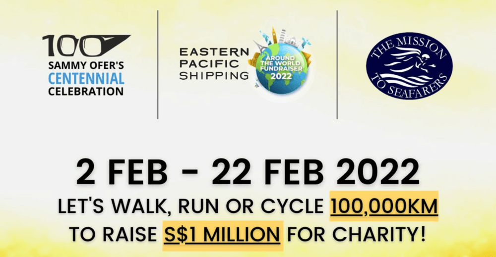 The Mission to Seafarers thanks Eastern Pacific Shipping for its fundraising initiative