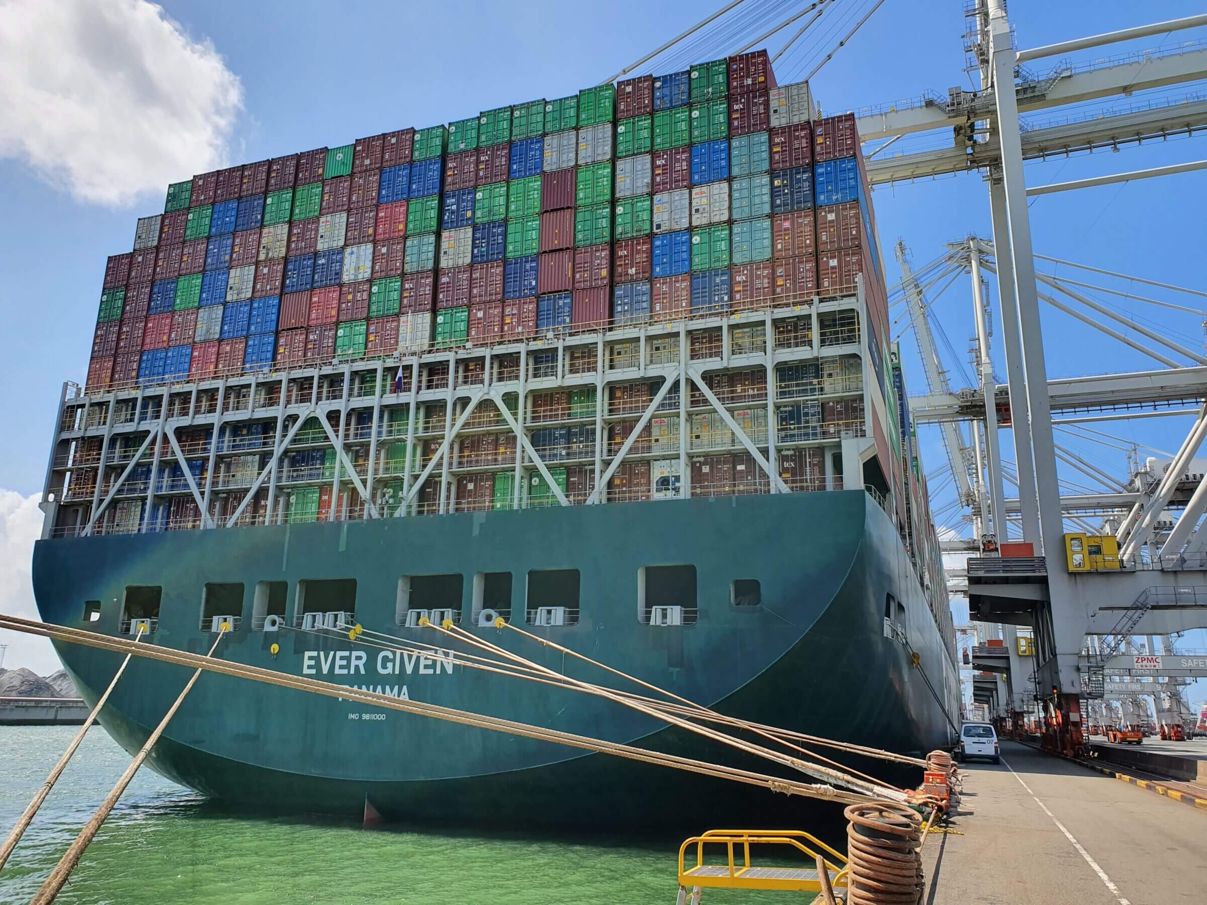 Port of Aqaba – a vital life line to the crew of the Ever Given