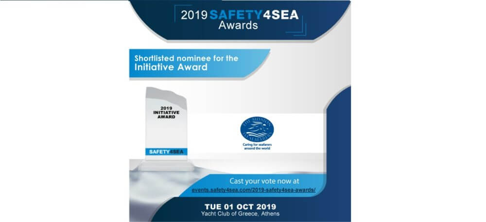 We Care programme shortlisted for Safety4Sea Initiative award