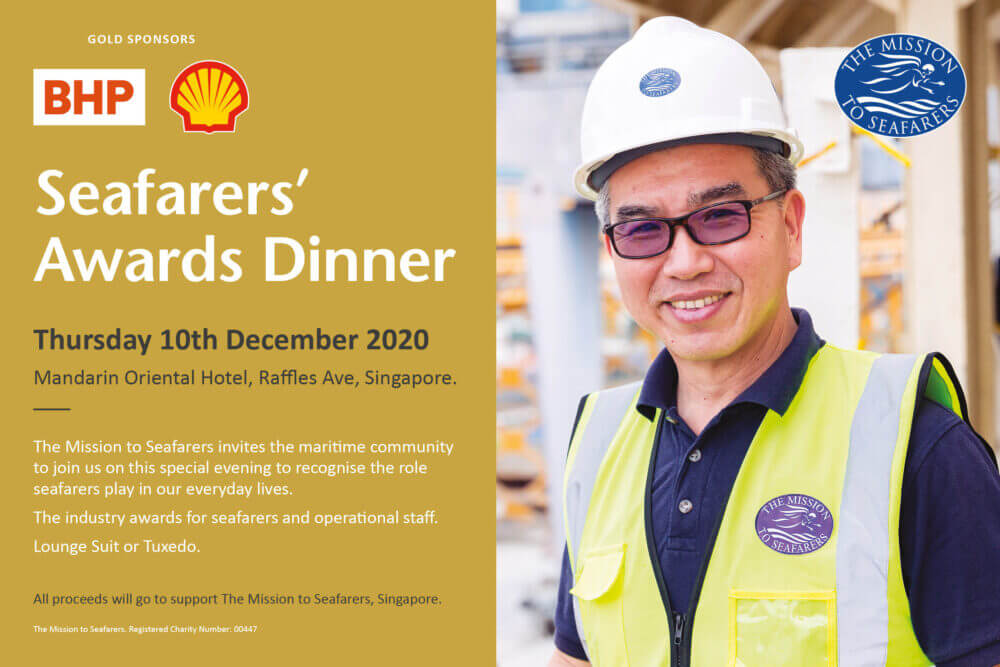 The Mission Extends Nominations for  Singapore Seafarers’ Awards To Recognise Shipping’s Key Workers