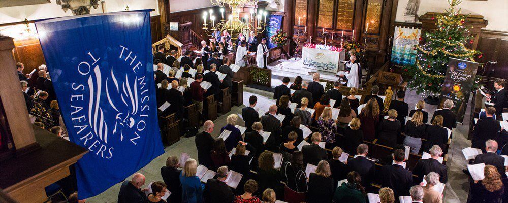 Friends and supporters celebrate at the Annual Festival of Nine Lessons and Carols 2018