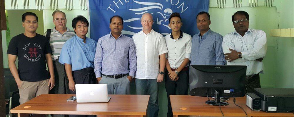 The Mission Launches in Yangon